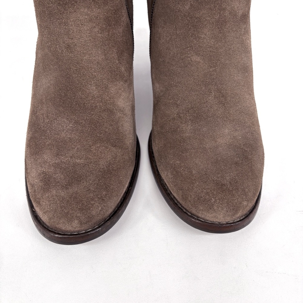 PAUL GREEN Sheridan Brown Nubuck Suede Ankle Boots 8 - Picture 4 of 15